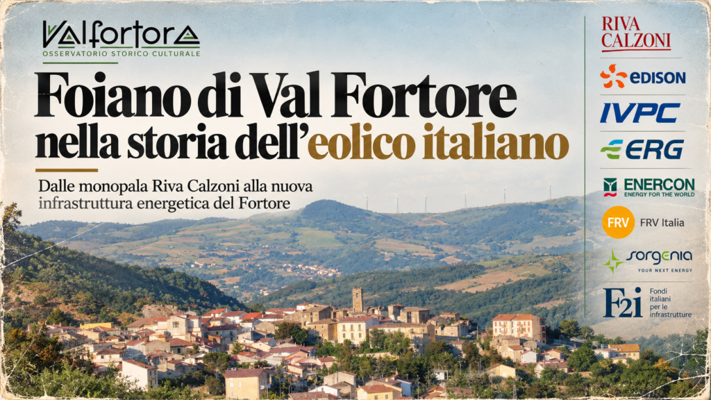Foiano di Val Fortore nella storia dell’eolico italiano